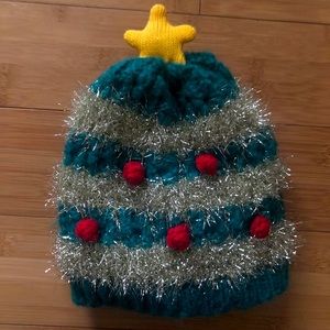 Christmas tree winter hat